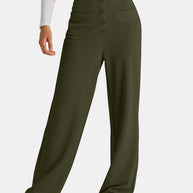 WW | Taille Weite Hose Mit Taschen Elegant Und Komfortabel