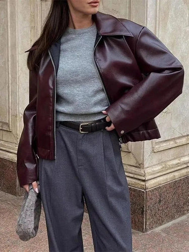 WW | Vegane Lederjacke
