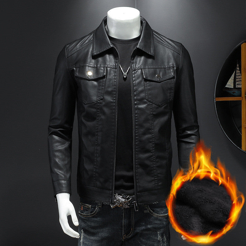 WW | Herren-Lederjacke im Vintage-Stil