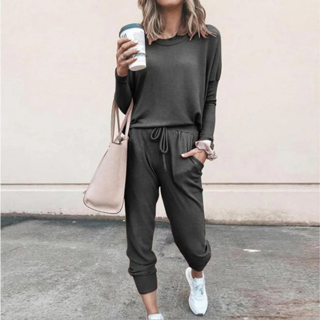 WW | Luxe Bequem Damen Loungewear Satz