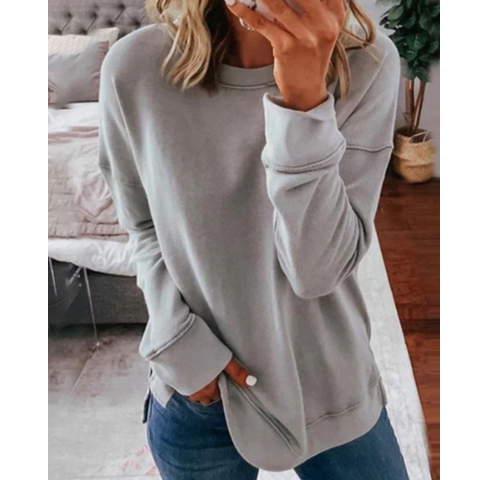 W&W Mode | Lässiger Plus Size Pullover Für Frauen