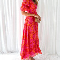 WW | Rosa Maxikleid