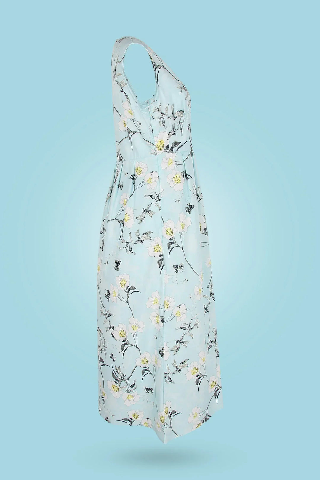 W&W Mode | Elegantes Maxikleid mit Floralem Muster