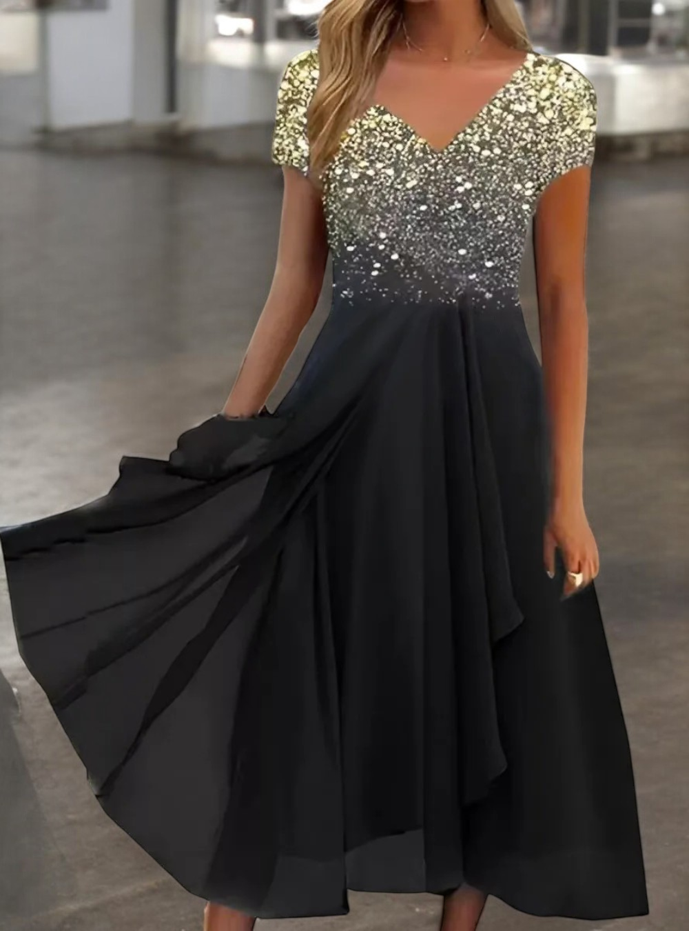 W&W Mode | Elegantes Festkleid für Besondere Anlässe