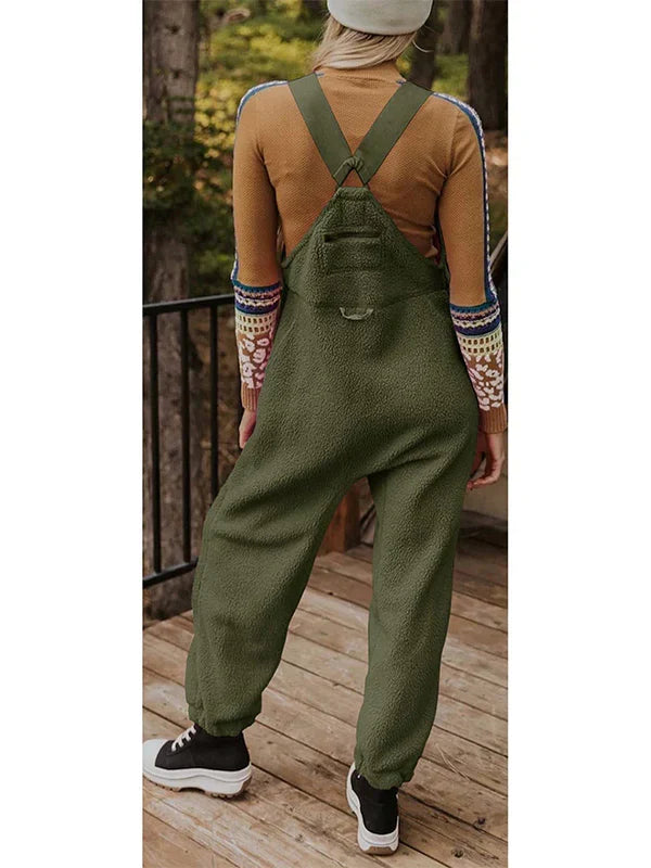W&W Mode | Thermo-Overall aus Fleece mit Reißverschlusstaschen für Frauen