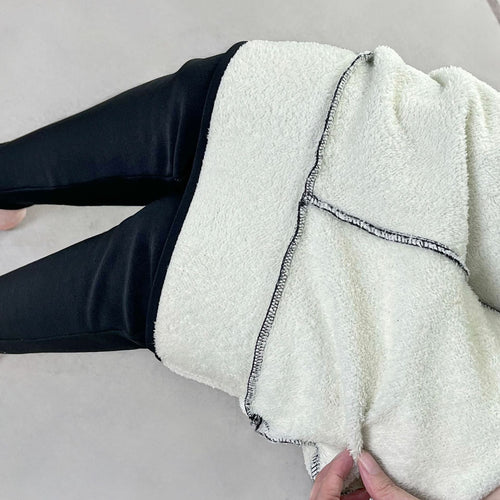 WW | Liebliche Fleece Hohe Taille Wollleggings