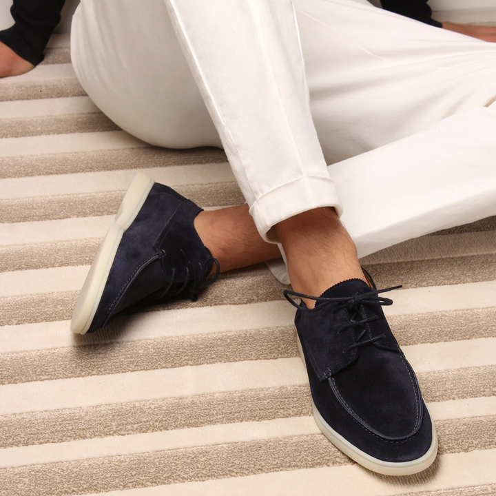 W&W Mode | Wildleder Schnürschuhe Für Herren