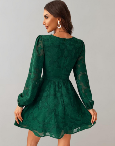 WW | V-ausschnitt Minikleid