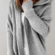 WW | Pullover Lange Strickjacke