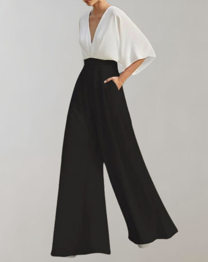 Damen Jumpsuit mit weitem Bein