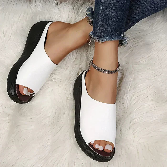 WW | Damen Hausschuhe mit Ledersohle