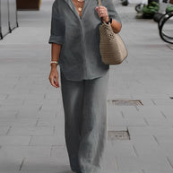 WW | Relaxed Leinenhose Mit Luftigem Sitz Für Damen