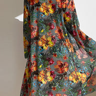 WW | Bikini Satz Mit Hoher Taille Und Tropischem Print Für Damen
