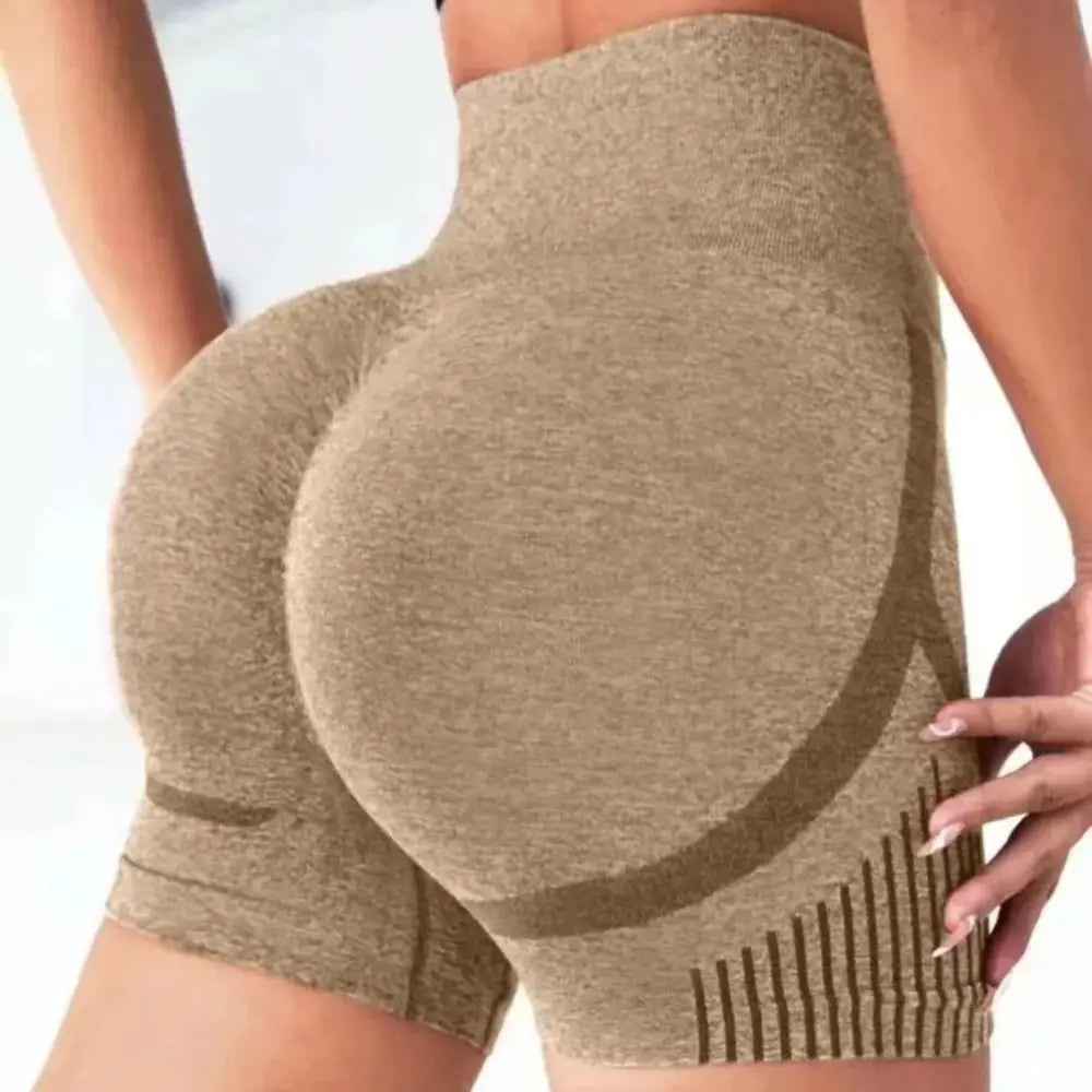 W&W Mode | Hochtaillierte Yoga Sport Kurze Hose