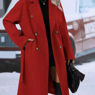 WW | Klassischer Damen Trenchcoat Mit Doppelknopfverschluss
