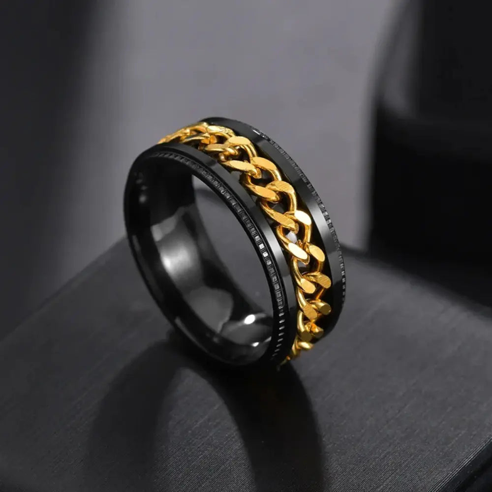 W&W Mode | Drehbarer Spinring Für Herren