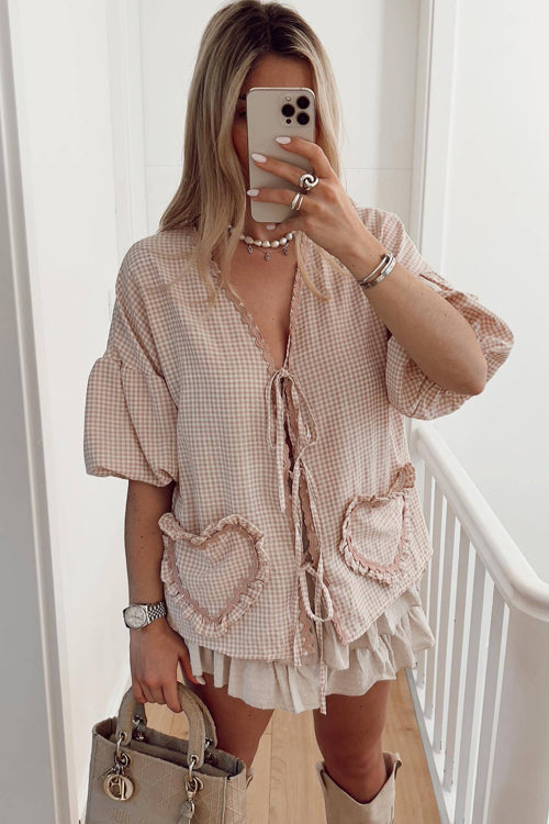 WW | Perfectly You Bind Front Gingham Bis Top 10 Farben