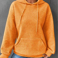 WW | Damen Pullover Hoodie mit Kordelzugkapuze