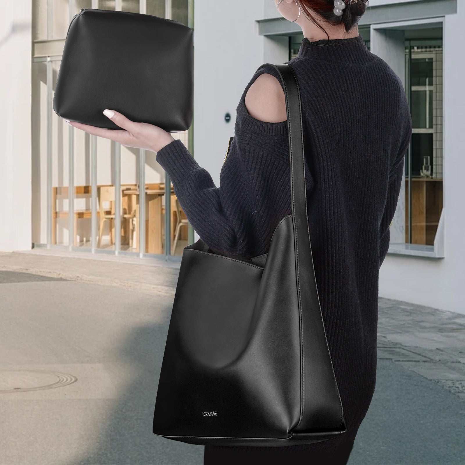 WW | Neue Modische Große Fassungsvermögen Bucket Tasche