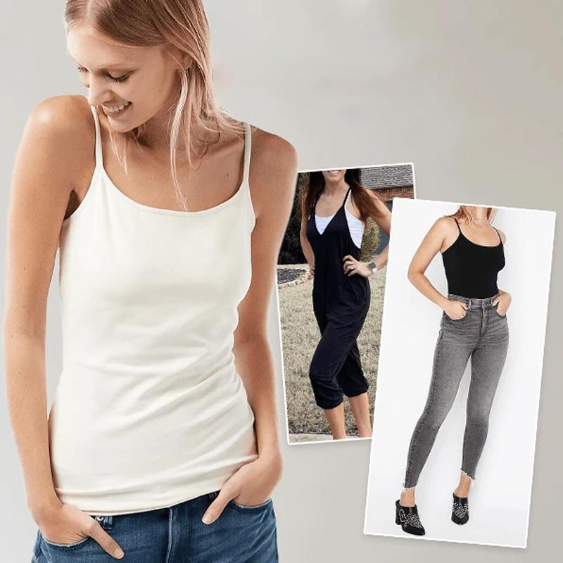 WW | Bequeme Tanktop mit integrierten BH für Damen