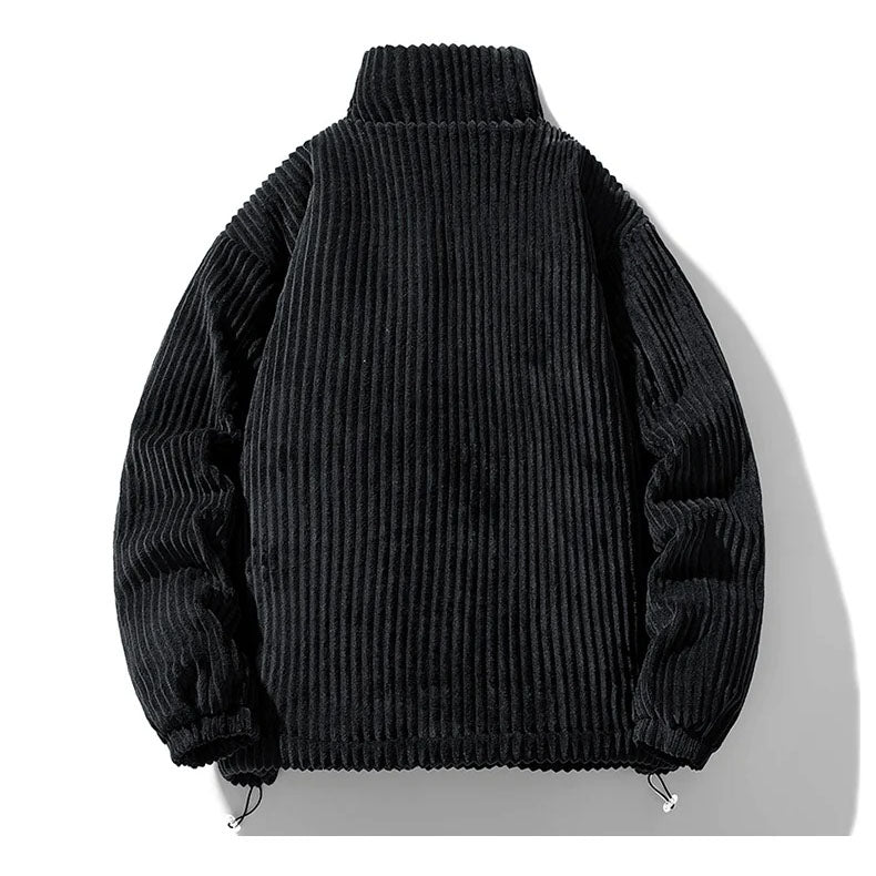 W&W Mode | Gestepptes Cord-Samt-Jacke – Stil & Komfort Für Damen