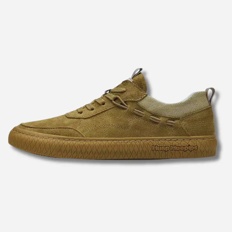 WW | Wildleder Sneakers Mit Textur Sohle