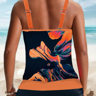 WW | Tankini Badeanzug mit Stilvollem Druck