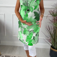WW | Lässiges Longtop mit Farbenfrohem Blumenprint