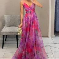 WW | Enchant My Love Print Maxi Kleid