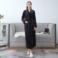 WW | Wunderschöner Langer Flanell-Bademantel für Paare
