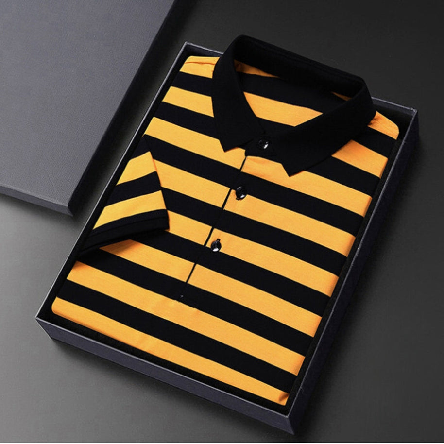 Stripe Polo Shirt
