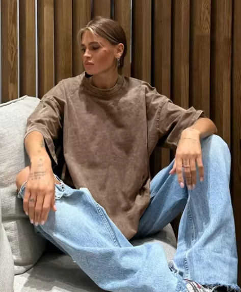 WW | Baumwolle Retro T-shirt Damen Weinlese
