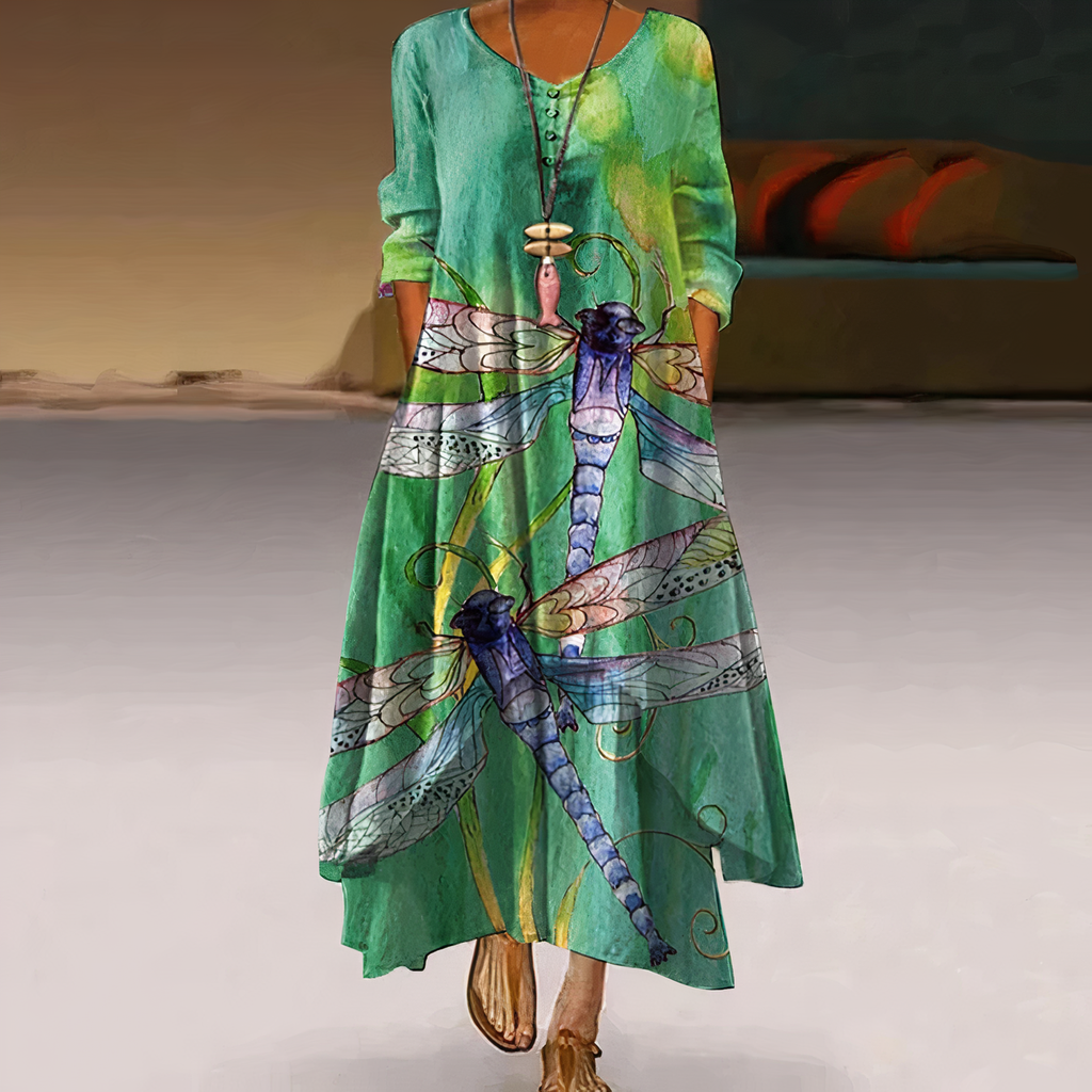 WW | Elegantes Baumwollkleid Modisch