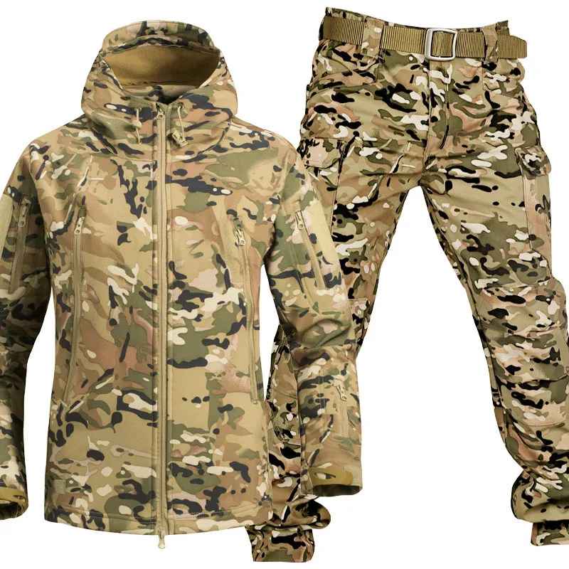 W&W Mode - Herren Softshell-Jacke - Winddicht, Atmungsaktiv, für Herbst und Winter