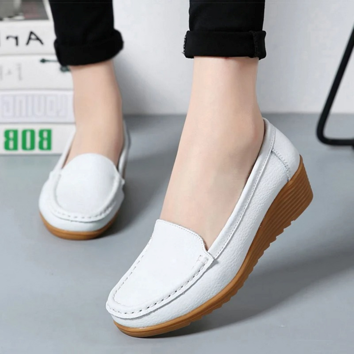 W&W Mode – Damen-Slipper im Mokassin-Slip-on-Stil
