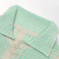 Lässiges Strickhemd