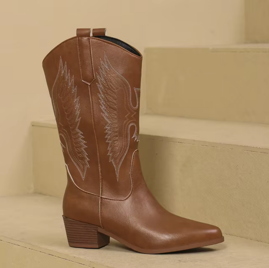 WW – Leren cowboylaarzen