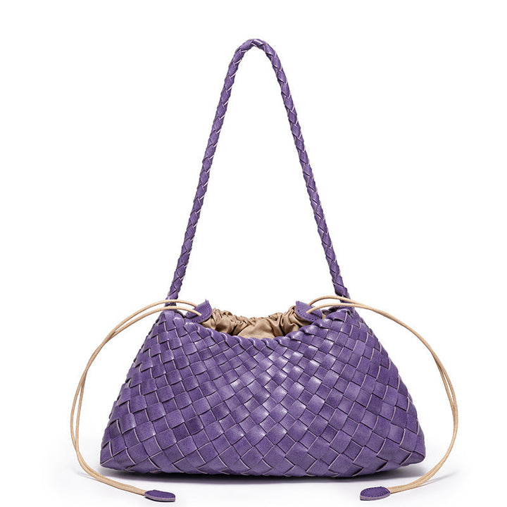 W&W Mode | Schultertasche Mit Geflochtenem Design