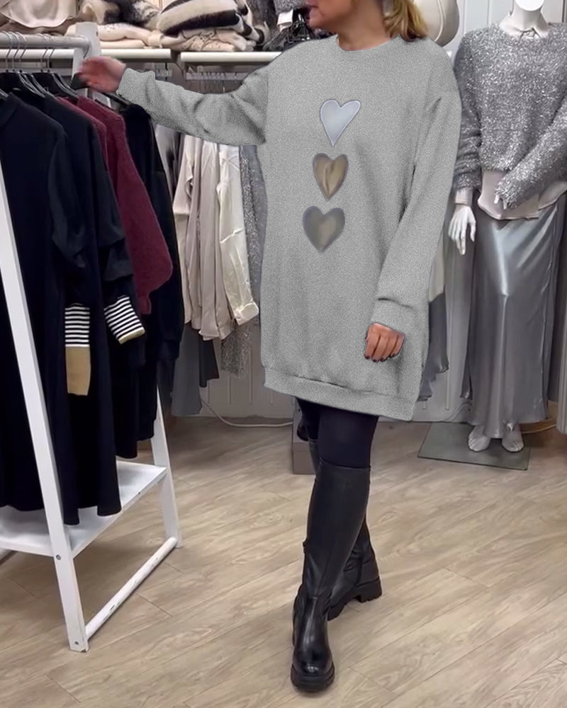 WW | Shift Herz Muster Lässig