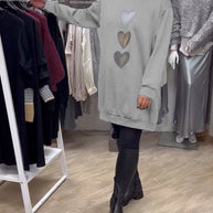 WW | Shift Herz Muster Lässig