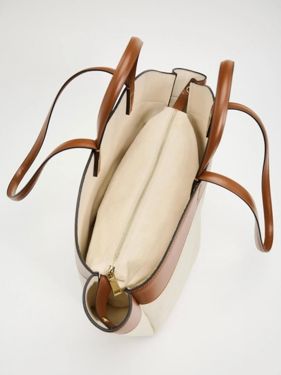 WW | Kapazität Tragbare Canvas Schultertasche