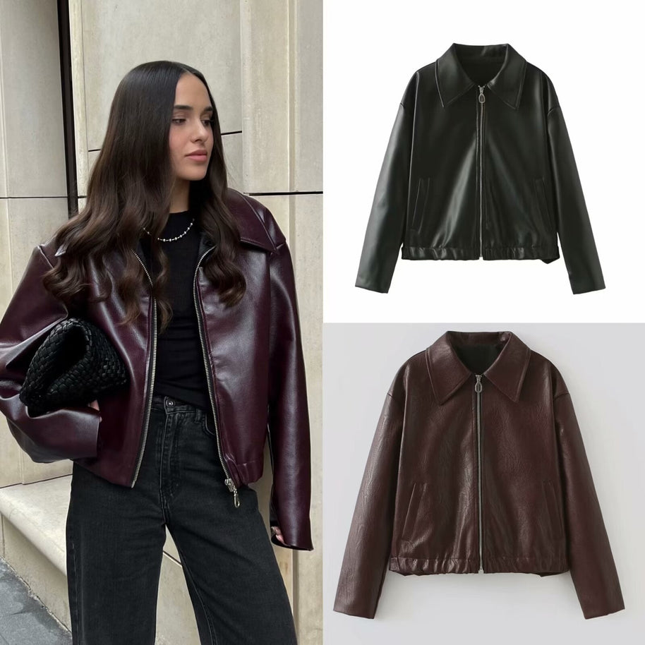 WW | Elegante Lederjacke