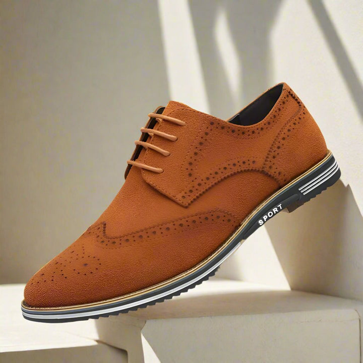 Damen Wildlederschuhe mit rutschfester Sohle
