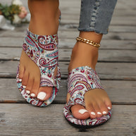 WW | Florale Flip Flops Für Frauen
