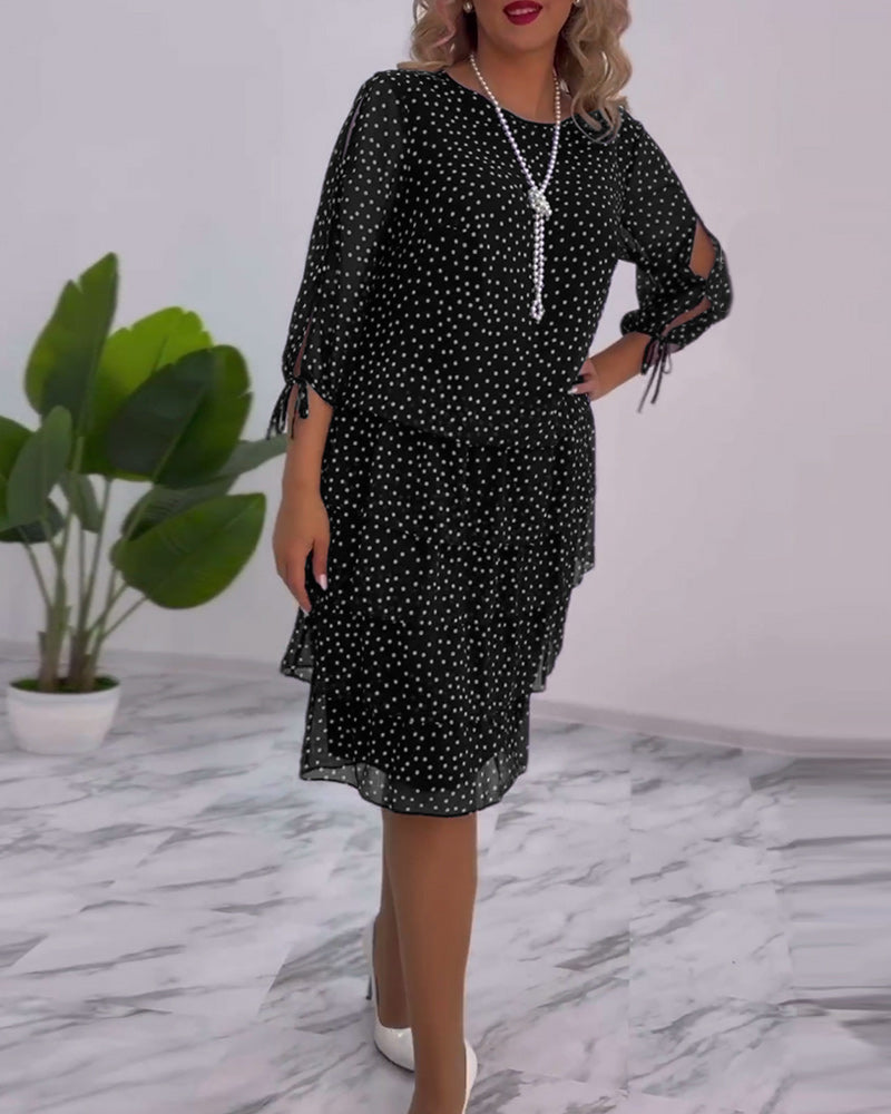 WW | Stilvolles Herbstkleid Mit Eleganz