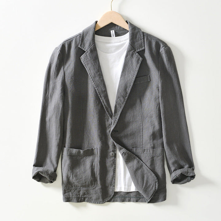 W&W Mode | Herren Leichter Leinen Blazer