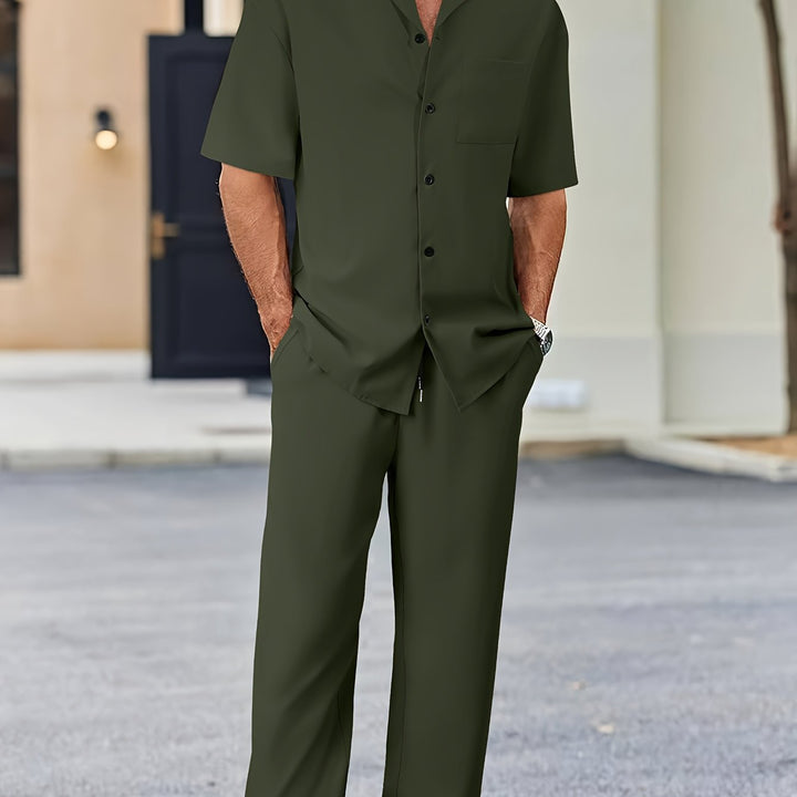 W&W Mode | Sommeroutfitsatz in Einfarbiger Farbe