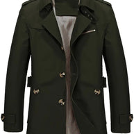 WW | Herren Große Größe Baumwollwindjacke Für Frühling Und Herbst