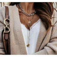 WW | Cardigan with buttons and long sleeves
