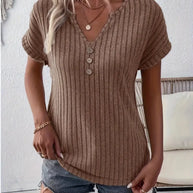 WW | Bequemes Damen T-Shirt Aus Baumwolle